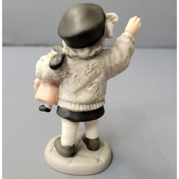 Vintage 1998 Enesco I Will Miss You Girl With Doll Figurine Bahner Studios - Picture 4 of 12